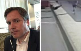 Bărbatul acuzat că a împins cu BRUTALITATE o femeie în faţa unui autobuz este investitor american. Individul susține că este vorba despre o CONFUZIE