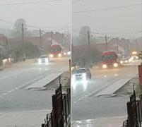 Cod portocaliu de ploi torenţiale şi vijelii! Case și străzi INUNDATE în urma unei furtuni puternice în Bihor (FOTO, VIDEO)