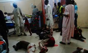 MASACRU într-o tabără de refugiaţi! Sunt ZECI DE MORŢI şi RĂNIŢI, după ce trei femei kamikaze s-au aruncat în aer. IMAGINI DRAMATICE