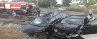 Accident TERIBIL la Orăşeni! ŞAPTE victime, toate transportate în stare gravă la spital VIDEO