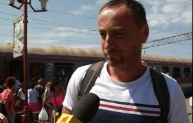 MARTOR AL TRAGEDIEI din Brăneşti: "M-am uitat la locomotivă şi am văzut un copil care era agăţat. TERIFIANT! Nu pot descrie în cuvinte ..." (VIDEO)