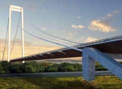 Cine va construi primul pod suspendat în valoare de 500 MILIOANE de EURO din România şi cum va arăta acesta!