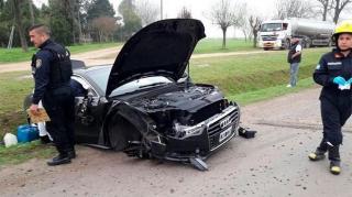 IMPACT teribil pentru fratele mai mare al lui Lionel Messi, maşina sa ajungând direct în şanţ