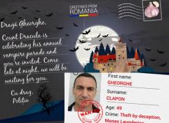MESAJE INEDITE transmise de Poliţia Română şi EUROPOL celor mai căutaţi infractori din Europa! Cum sunt ademeniţi răufăcătorii