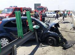 TRAGEDIE. Femeia care a rămas fără picioare în urma accidentului de la Constanţa a murit la spital!