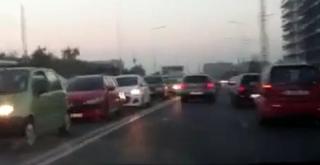 Trafic infernal pe litoral! Cum se circulă la această oră, pe drumul Năvodari-Mamaia (FOTO)