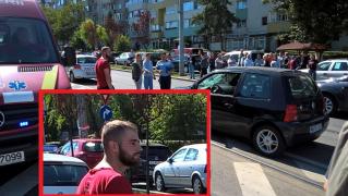 Tănărul din Baia Mare, care a urmărit şi ameninţat cu BÂTA o şoferiţă, a SPULBERAT pe trecere un bătrân, proiectându-l la cel puţin 10 metri distanţă (VIDEO)