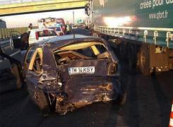 Accident TRAGIC pe autostradă: un bărbat a murit, iar altul se zbate între viaţă şi moarte!