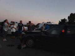 Poliţişti răniţi în misiune, la Timişoara. Autospeciala oamenilor legii a fost izbită de o altă maşină