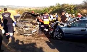 Accident soldat cu ŞASE VICTIME în Buzău, după ce o maşină a pătruns pe contrasens!