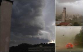 Nu s-a mai întâmplat aşa ceva! Cum explică specialiştii NORII APOCALIPTICI care au făcut prăpăd în vestul ţării (IMAGINI DRAMATICE)