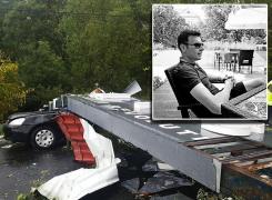 Poarta de la intrarea în Timişoara, care l-a STRIVIT pe studentul de la Medicină, reabilitată fără AUTORIZAŢIE de construire!