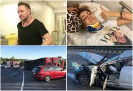 PRIMELE DECLARAŢII şi IMAGINI cu Gino Manzotti, DJ Maxx şi Mira, după cumplitul accident din Vâlcea: "Am văzut cum cade TIR-ul peste noi!" (VIDEO)