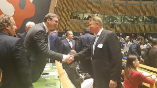 Klaus Iohannis s-a întâlnit la New York cu preşedinţii Serbiei, Estoniei şi Egiptului şi cu secretarul general al NATO