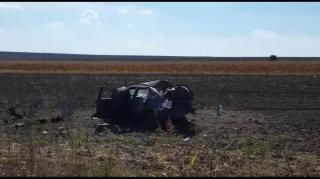 Groaznic accident în Constanţa: o maşină în care se aflau şi jucătorii unei echipe de fotbal s-a făcut praf. Impactul s-a soldat cu patru victime