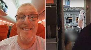 IMAGINI INCREDIBILE într-un avion cu 200 de pasageri la bord! Fără să vrea, un bărbat a surprins scena şocantă în cabina piloţilor: "Nu-mi vine să cred ce am văzut!" (VIDEO)