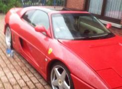 Ferrari înmatriculat în Bulgaria, vândut de un român la preţ de Logan - GALERIE FOTO