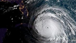 Uraganul Irma, văzut de SUS! Imagini FANTASTICE de deasupra norilor care aduc prăpăd pe pământ