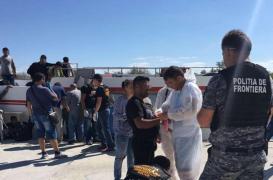 Mai mulţi dintre migranţii depistaţi în apropiere de 2 Mai au ajuns la spital
