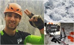 El este tânărul înghiţit de avalanşă, pe Valea Coştilei, în Bucegi! Salvamontiştii spun că este imposibil ca Daniel Rusu să fi supravieţuit (Video)