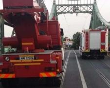 Scene teribile în Piteşti, în această dimineaţă. Un bărbat s-a urcat pe un pod de cale ferată şi ameninţă că se aruncă în gol