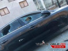 Reglare de conturi în stil mafiot! Bolid de lux, de zeci de mii de euro, distrus cu topoarele la Moisei, în Maramureş (Galerie foto)