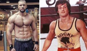 Boxerul român "Big Nasty", rol în noul film Rocky. Florian Munteanu va juca alături de Sylvester Stallone