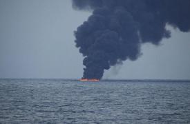 Naufragiu petrolierului iranian în Marea Chinei de Est a lăsat în urmă o pata mare cât Parisul