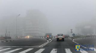 Cod galben de ceaţă în 7 judeţe. Avertizarea expiră la ora 11:00