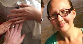 Caz dramatic! O tânără a murit în brațele soțului și fiicei ei, la doar o zi după ce a fost mireasă: "Noapte bună, mami, te iubesc" (Foto)