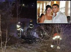 Un bărbat din Suceava s-a urcat beat la volan şi şi-a ucis soţia într-un grav accident (Foto)