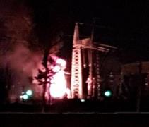 Incendiu la CET Sud. A fost întreruptă alimentarea cu energie electrică