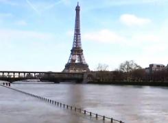 Inundaţii în Paris. Apele fluviului Sena au crescut cu trei metri şi s-au revărsat pe străzi (Video)