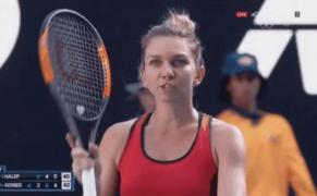 Simona Halep, gesturi care ar putea s-o coste zeci de mii de euro. S-a întâmplat în timpul meciului de infarct cu Angelique Kerber (Video)