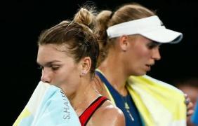Simona Halep iese cu fruntea sus! Presa internaţională o laudă pe româncă: "A arătat curaj, dăruire"