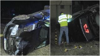 Cine este şoferul fugar din Buzău! Tânărul beat şi fără permis s-a răsturnat cu maşina şi a fugit. O fetiţă de 11 ani a murit pe loc (Video)