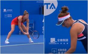 Simona Halep, învingătoare în meciul cu Irina Begu. Numărul 1 WTA s-a calificat în finala de la Shenzhen