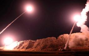 Iranul a bombardat Siria cu mai multe rachete balistice