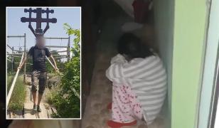 Bărbatul din Rucăr care îşi filma soţia în timp ce o umilea şi o abuza, a fost reţinut. Femeia stătea cu zilele sechestrată în casă