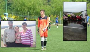 Portarul naţionalei de juniori a României a rămas orfan de ambii părinţi în doar o săptămână. Sora lui e grav rănită în spital