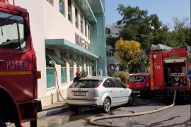 Incendiu la hotelul Mirage din Eforie Nord. A luat foc sauna uscată a hotelului