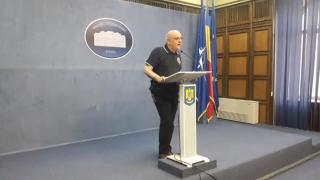 Raed Arafat în conferință de presă