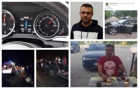 Florin a stabilit un record de viteză în Live pe Facebook la volan, cu prețul vieții sale și a unei fetițe de 9 ani (Video)