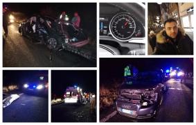 În ce stare e băiețelul de 3 ani, fratele fetiței care a pierit după ce un tânăr a murit în Live pe Facebook, la 200 km/h