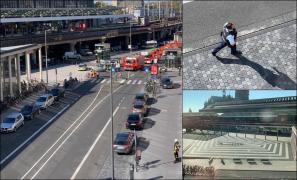 Împuşcături şi luare de ostatici într-o gară din Germania. Poliţia a evacuat zona