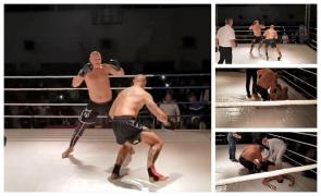 Scene crunte la gala de kick-boxing din Arad, la meciul lui Tolea Ciumac (Video)