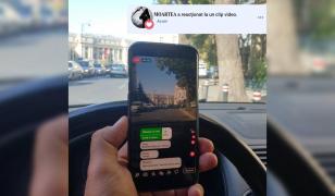 Apel al Poliţiei Române în cazul Live-urilor la volan: 'Opriţi nebunia asta!'