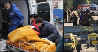 Dispozitiv exploziv, detonat într-un liceu din Crimeea. Sunt zeci de morţi şi răniţi