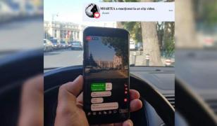 Mai mulţi şoferi au conturile de facebook monitorizate de Poliţie, după ce au făcut live la volan