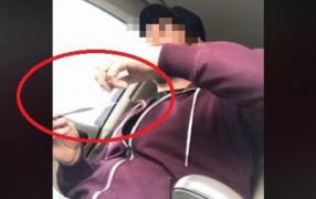 Încă un şofer live pe facebook la volan. Pe drumul dintre Hârşova şi Constanţa, rula ţigări cu etnobotanice şi conducea